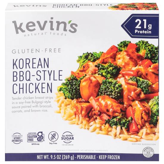 Kevin's Natural Foods Korean Bbq-Style Chicken