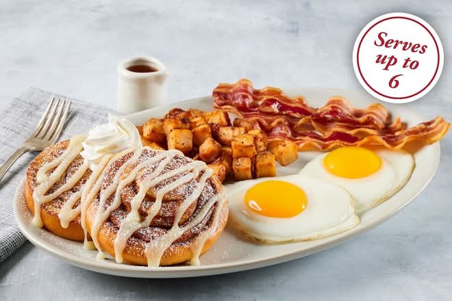 Cinnamon Roll French Toast Farmer's Choice Family Breakfast