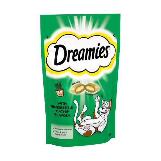 Dreamies Catnip, Cat Treat Biscuits (60g)