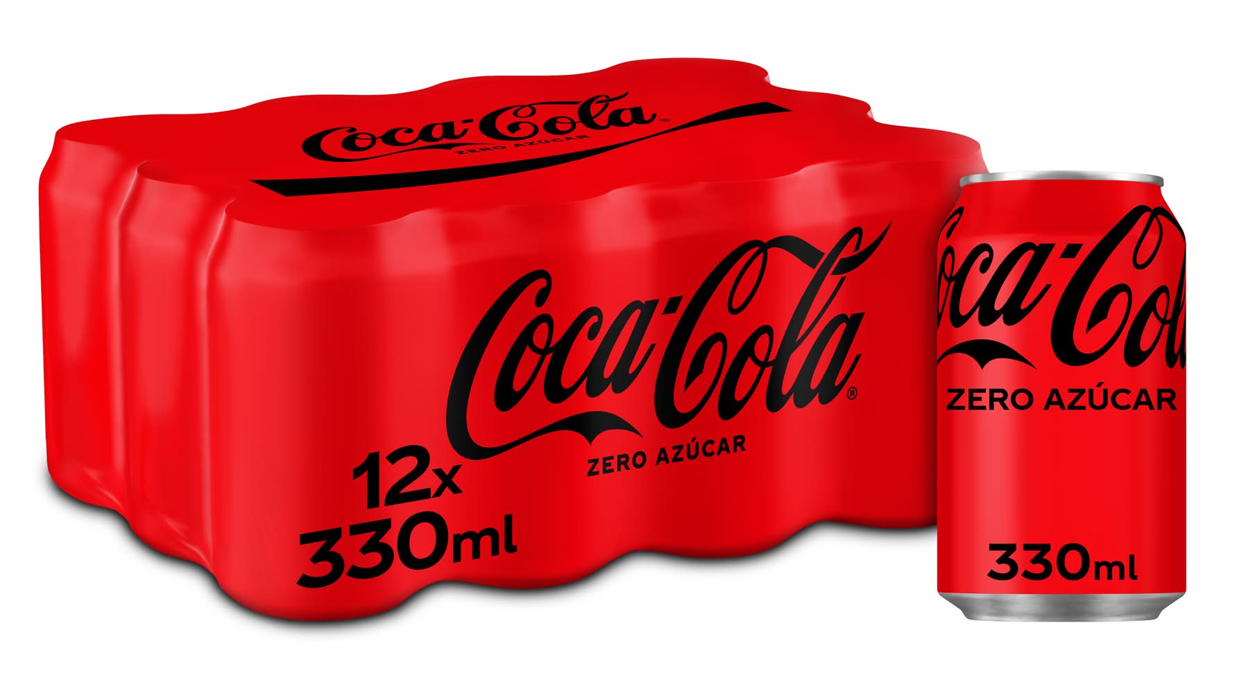 Zero azúcar · Coca-Cola (12 x 330 ml)