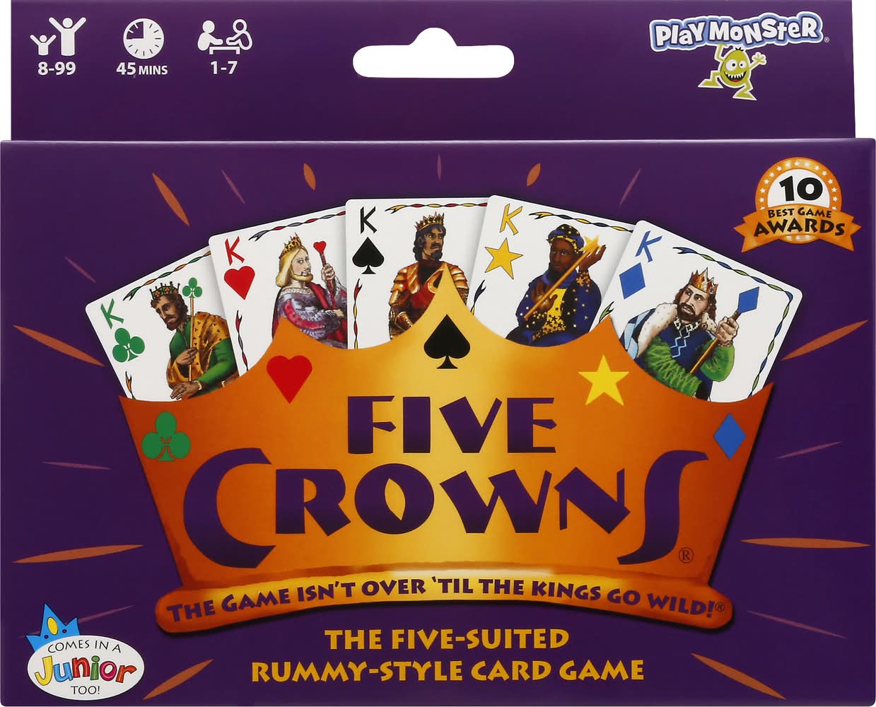 Five Crowns The Five-Suited Rummy Style Card Game