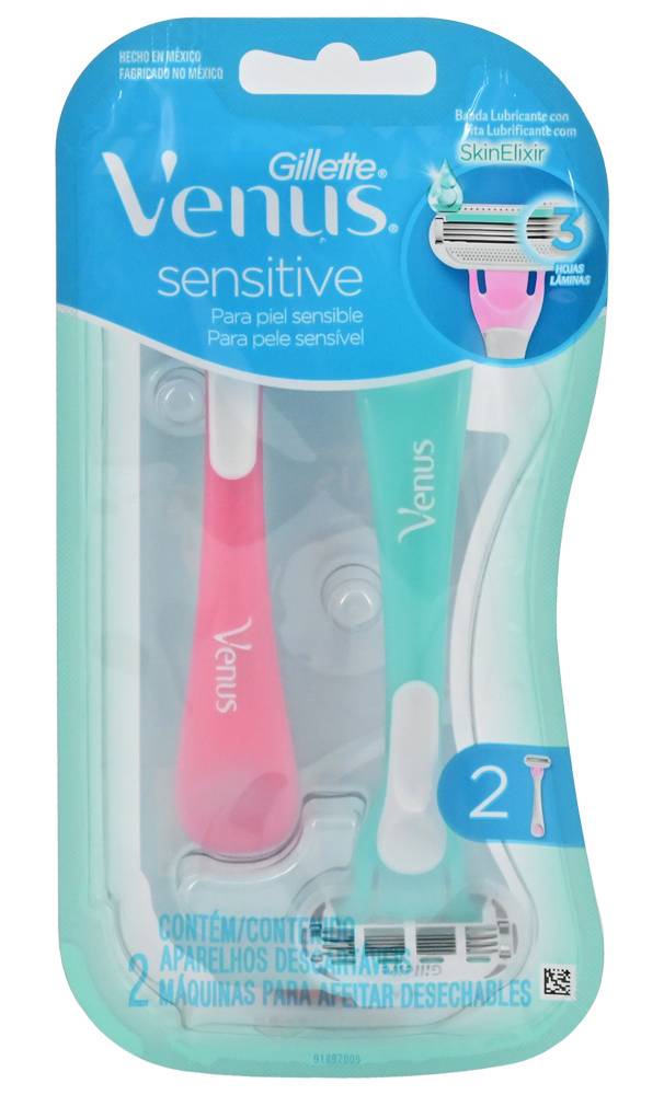 Gillette AF VENUS SENSITIVE X2 PAQ*1