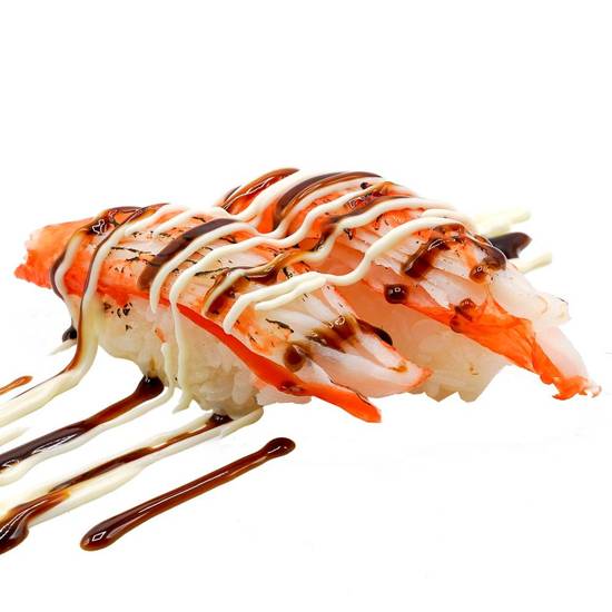 32. Seared Crab Leg Nigiri