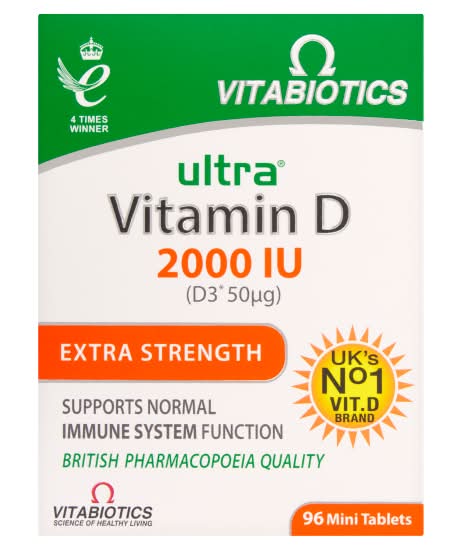 Ultra Vitamin D 2000 Iu Extra Strength Tablets (96 pack)