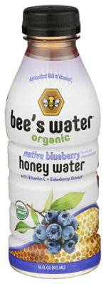 Bees Water Native Blubry Honey Organic (16 fz)