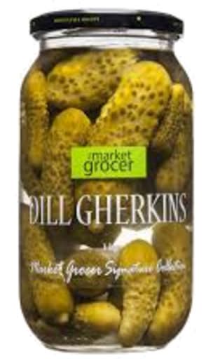 The Market Grocer Dill Gherkins (1kg)