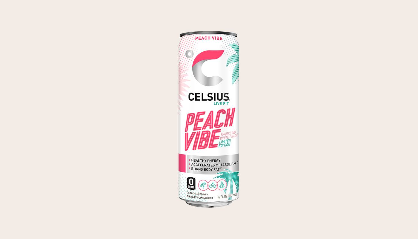 Celsius Sparkling Peach Vibe 12oz