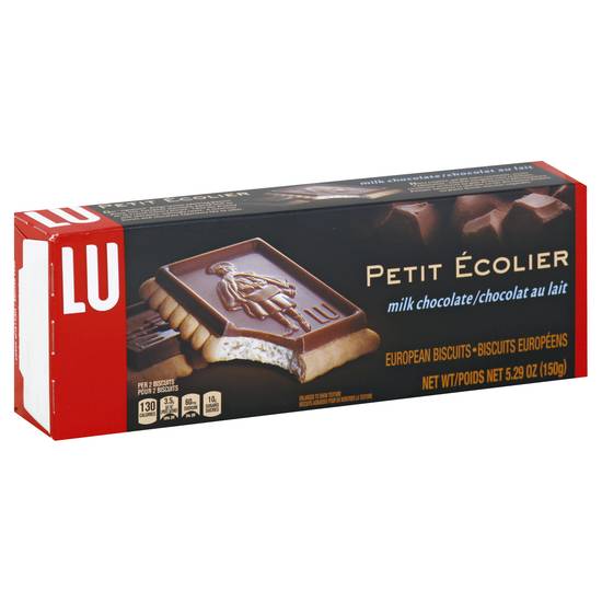 Lu Petit Ecolier Milk Chocolate European Biscuits