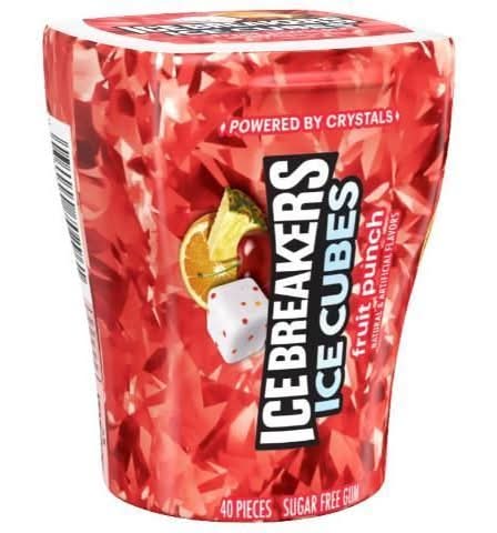 Ice Breakers Ice Cubes Fruit Punch 3.24oz