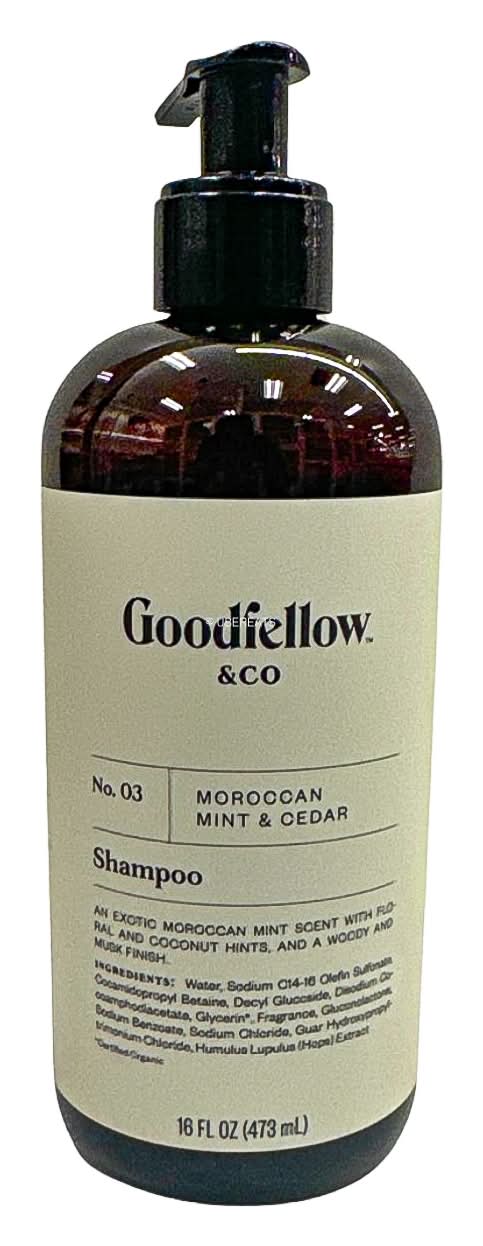 Goodfellow Moroccan Mint & Cedar Shampoo (16 fl oz)