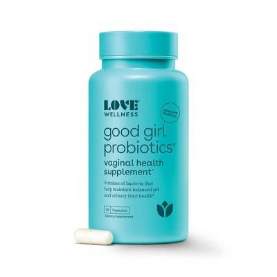Love Wellness Good Girl Probiotics Vaginal Health Suppliment (30 ct)