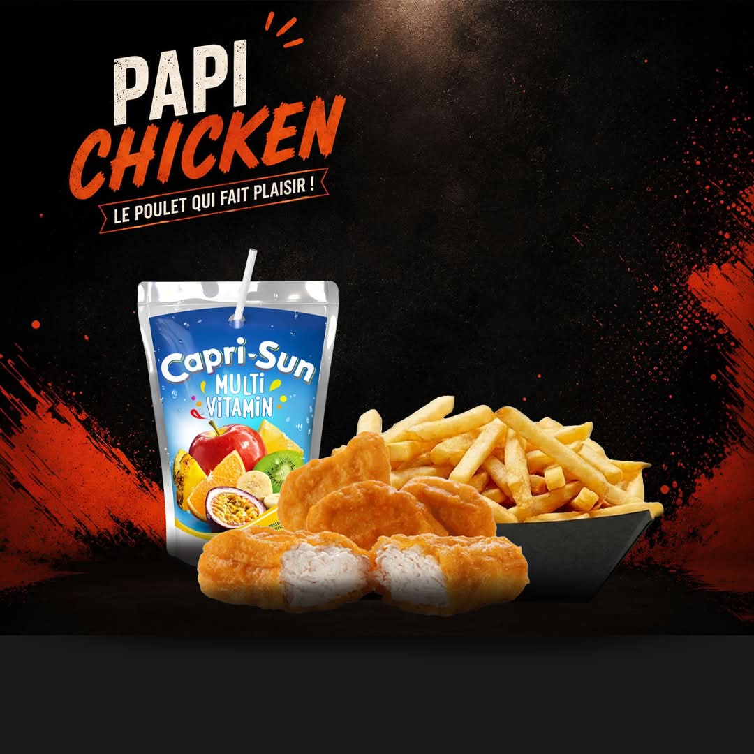🐥 MENU PAPI ENFANT