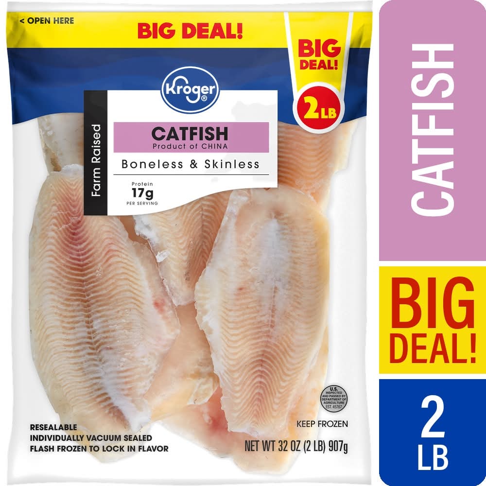 Kroger® Farm Raised Catfish Fillets Frozen BIG DEAL!