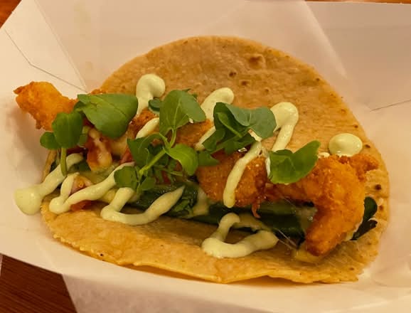 Shrimp Chili Relleno