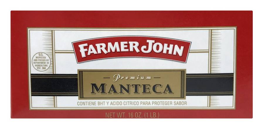Farmer John Premium Manteca (16 oz)
