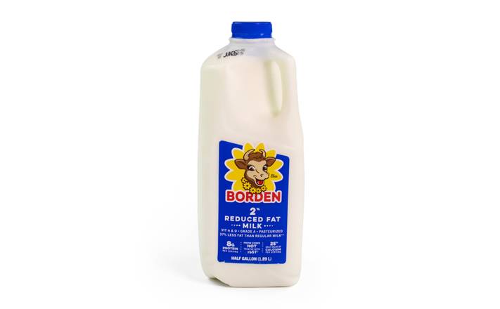 Borden 2% Milk, Half Galloon