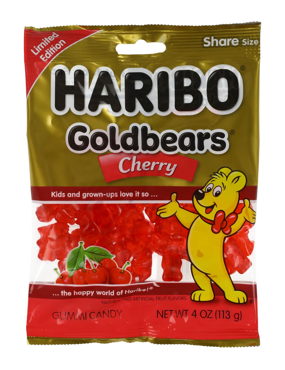 Haribo® Goldbears® Cherry Gummi Candy 4oz Cherry