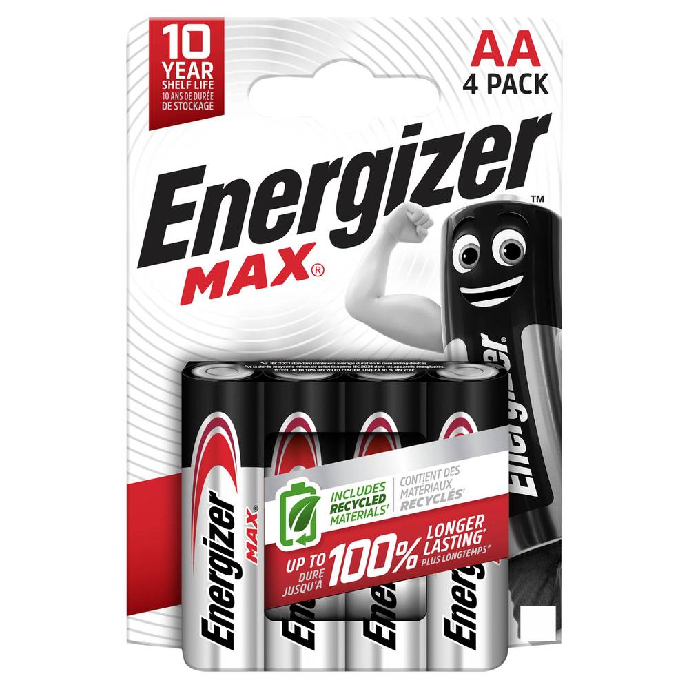 Energizer Max AA x4