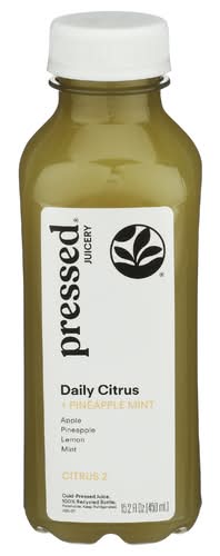 Pressed Juicery Daily Citrus + Pineapple Mint Juice
