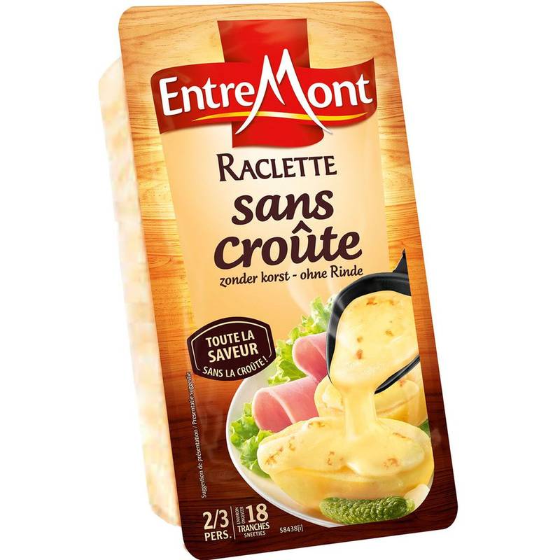 Entremont - Fromage en tranches à raclette sans croûte (15)