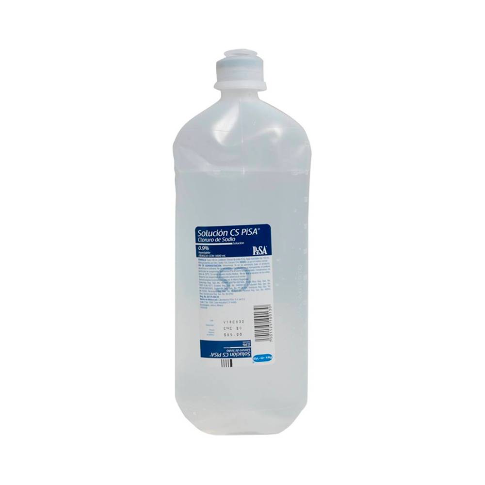 Pisa solución cloruro de sodio (botella 1 l)