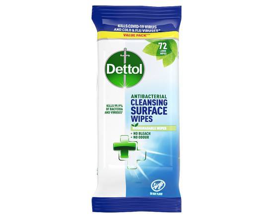 Dettol Anti Bact Wipes 72S