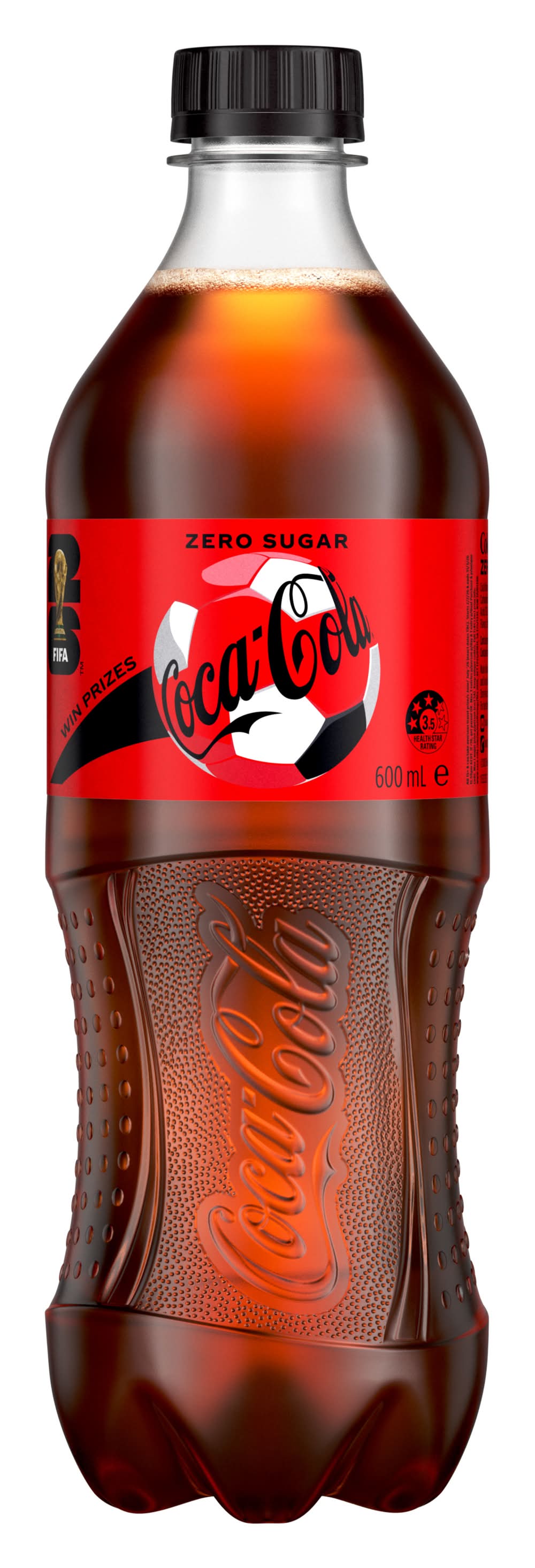 Coca-Cola Zero Sugar Soda (600mL)
