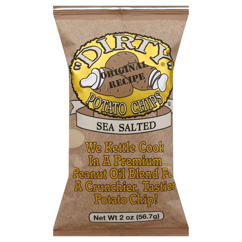 Dirty Sea Salted Potato Chips (2 oz)