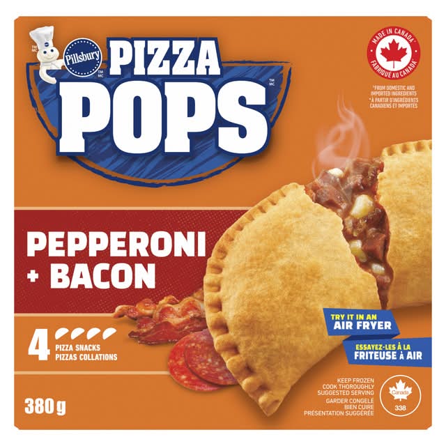 PILL PIZZA POPS PEPP&BACON 4CT 380 G