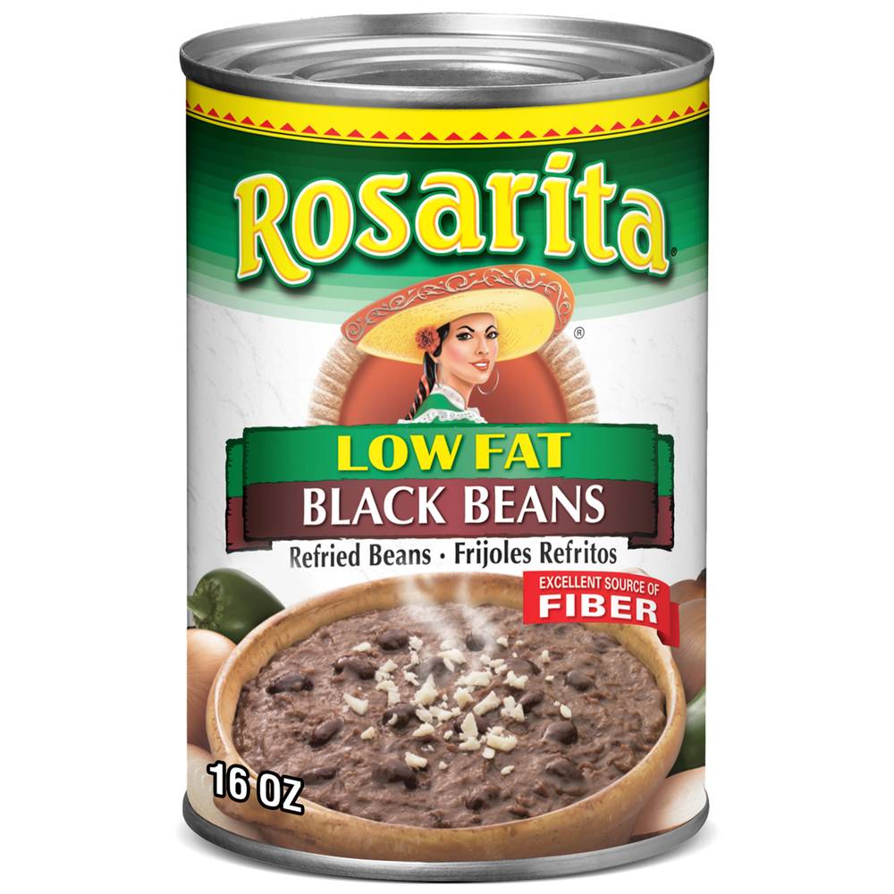 Rosarita Low Fat Refried Black Beans (1 lbs)