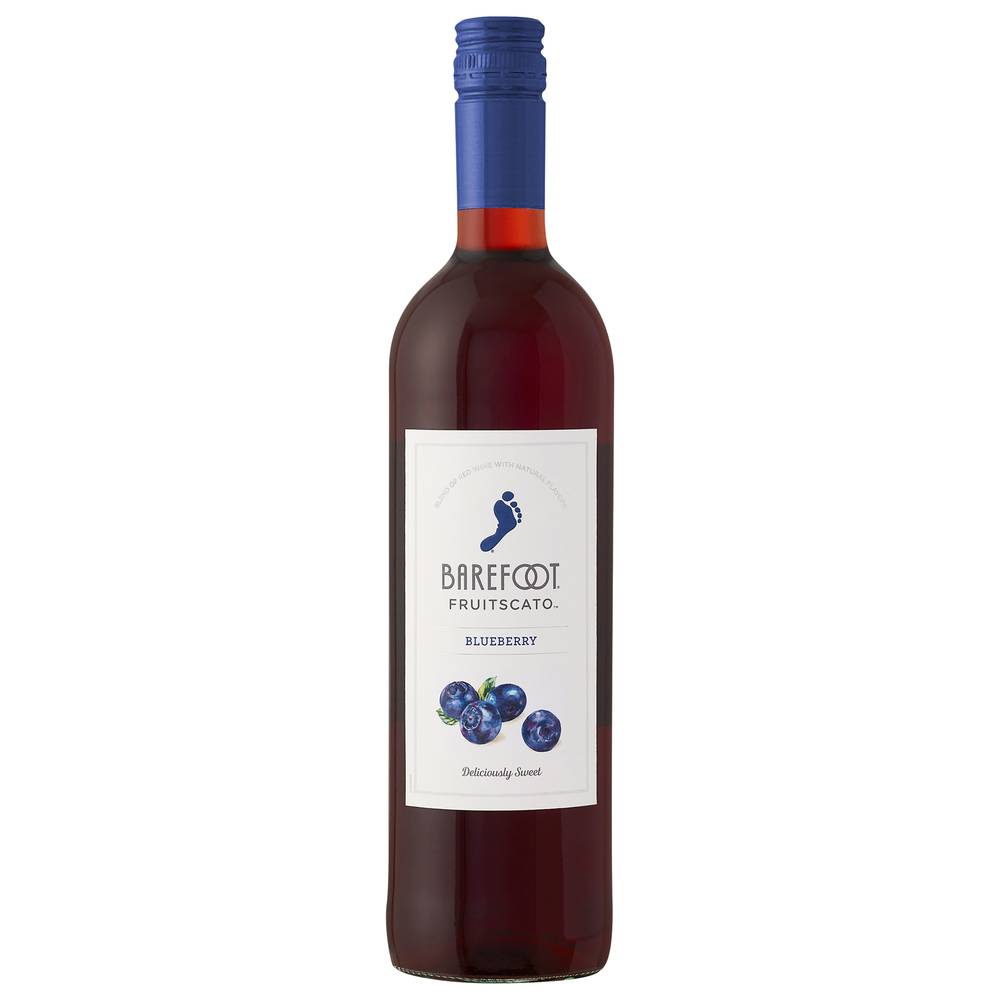 Barefoot Blueberry Fruitscato Wine (750 ml)