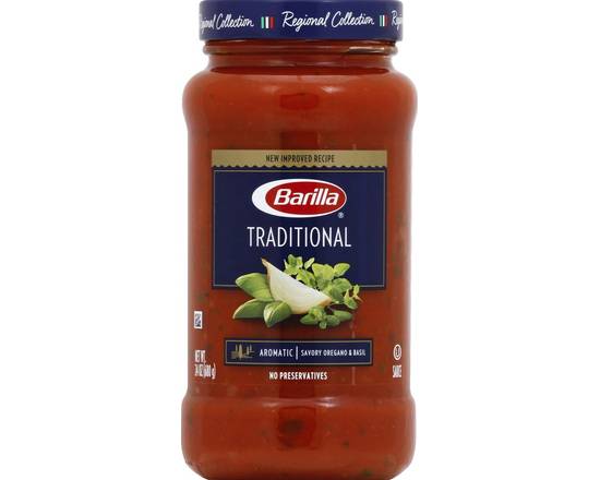 Barilla · Traditional Oregano & Basil Pasta Sauce (24 oz)
