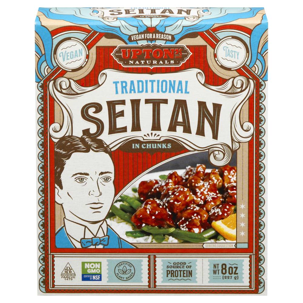 Upton's Naturals Vegan Traditional Seitan in Chunks