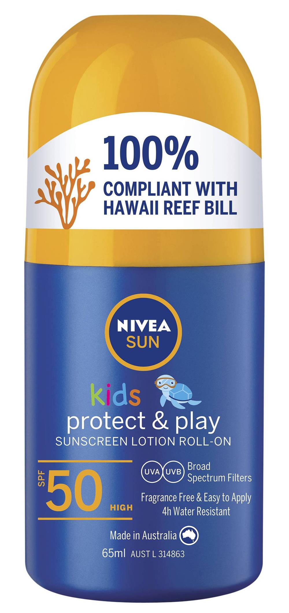 Nivea Sunscreen Kids SPF50+ 65ml