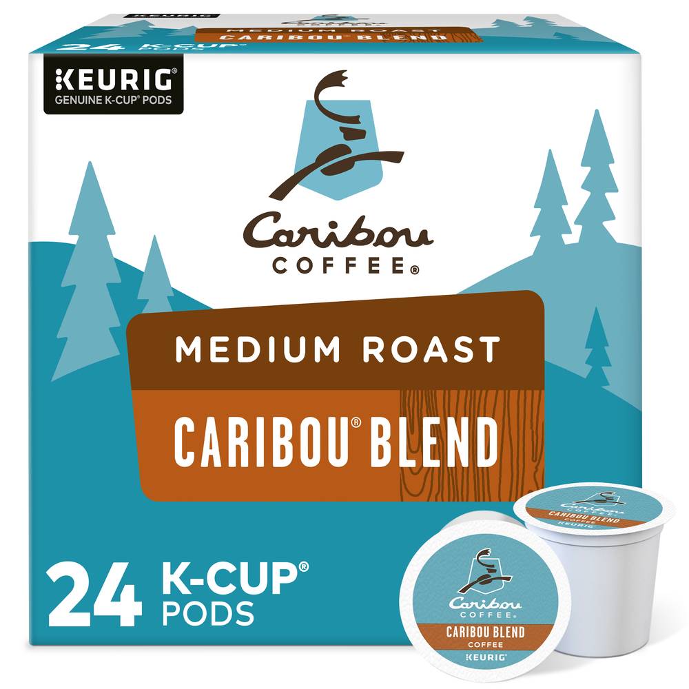 Caribou Coffee Blend Keurig Single-Serve K-Cup Pods (9.6 oz, 24 ct)