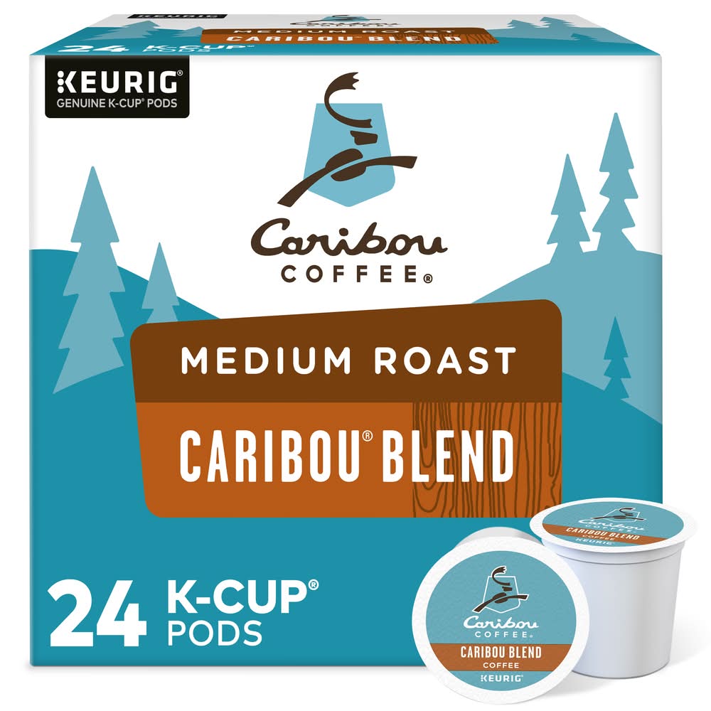 Caribou Coffee Blend Keurig Single-Serve K-Cup Pods (9.6 oz, 24 ct)