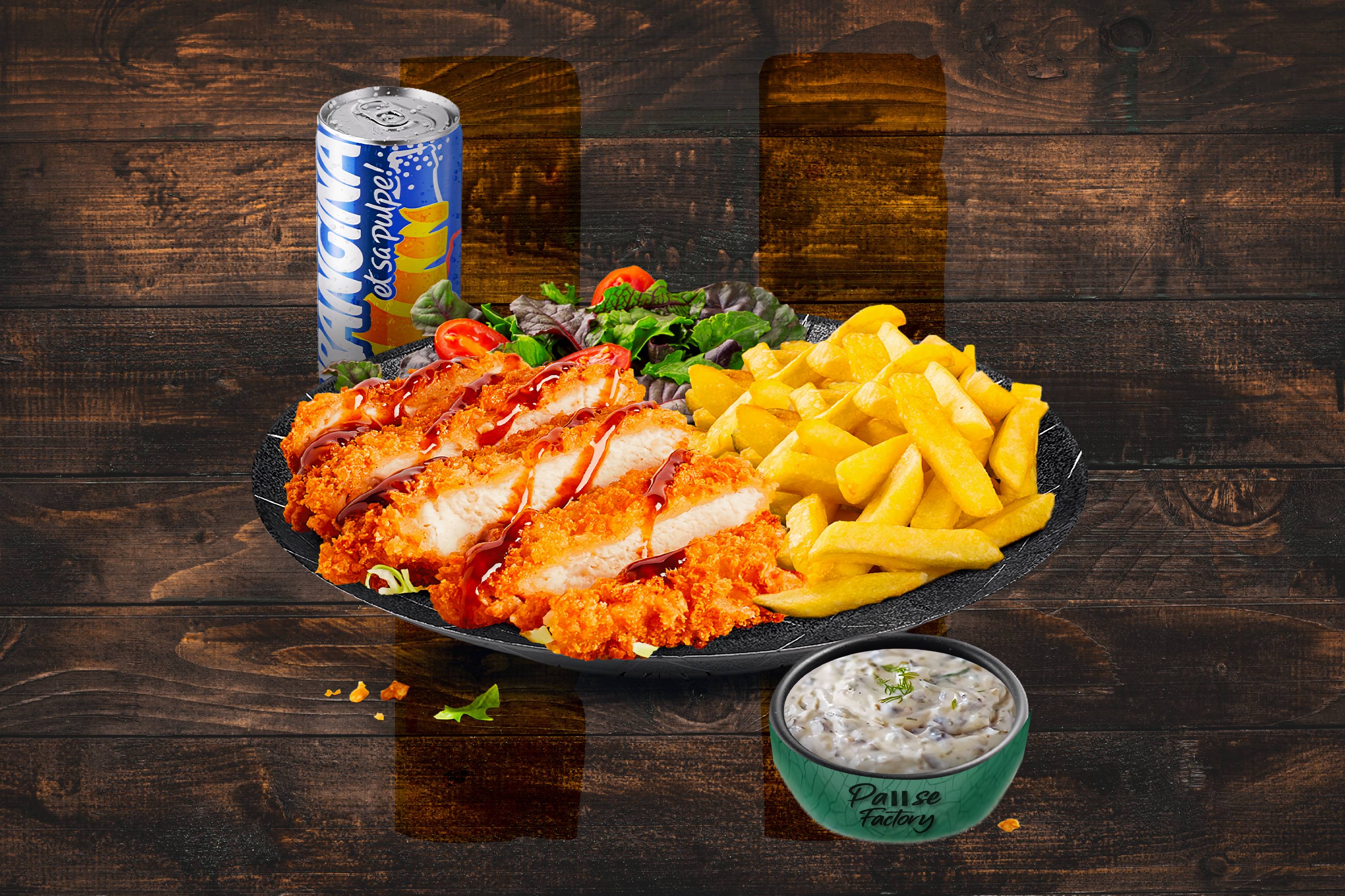 🍗 ESCALOPE MILANAISE DU CHEF –  DOUCEUR ASSURÉ