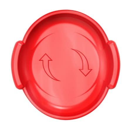 ERA Spiral Saucer Sled, 26", Red