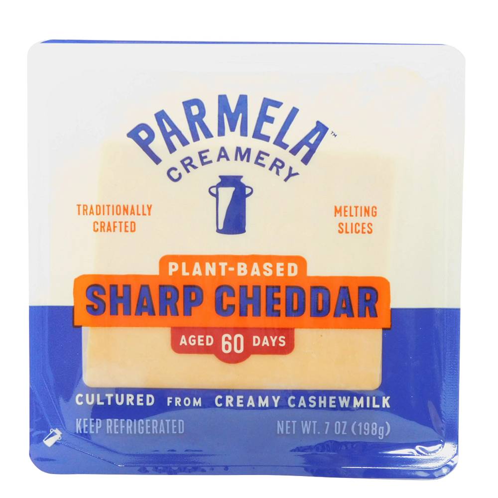 Parmella Creamery Cheese Dairy Free Sharp Cheddar