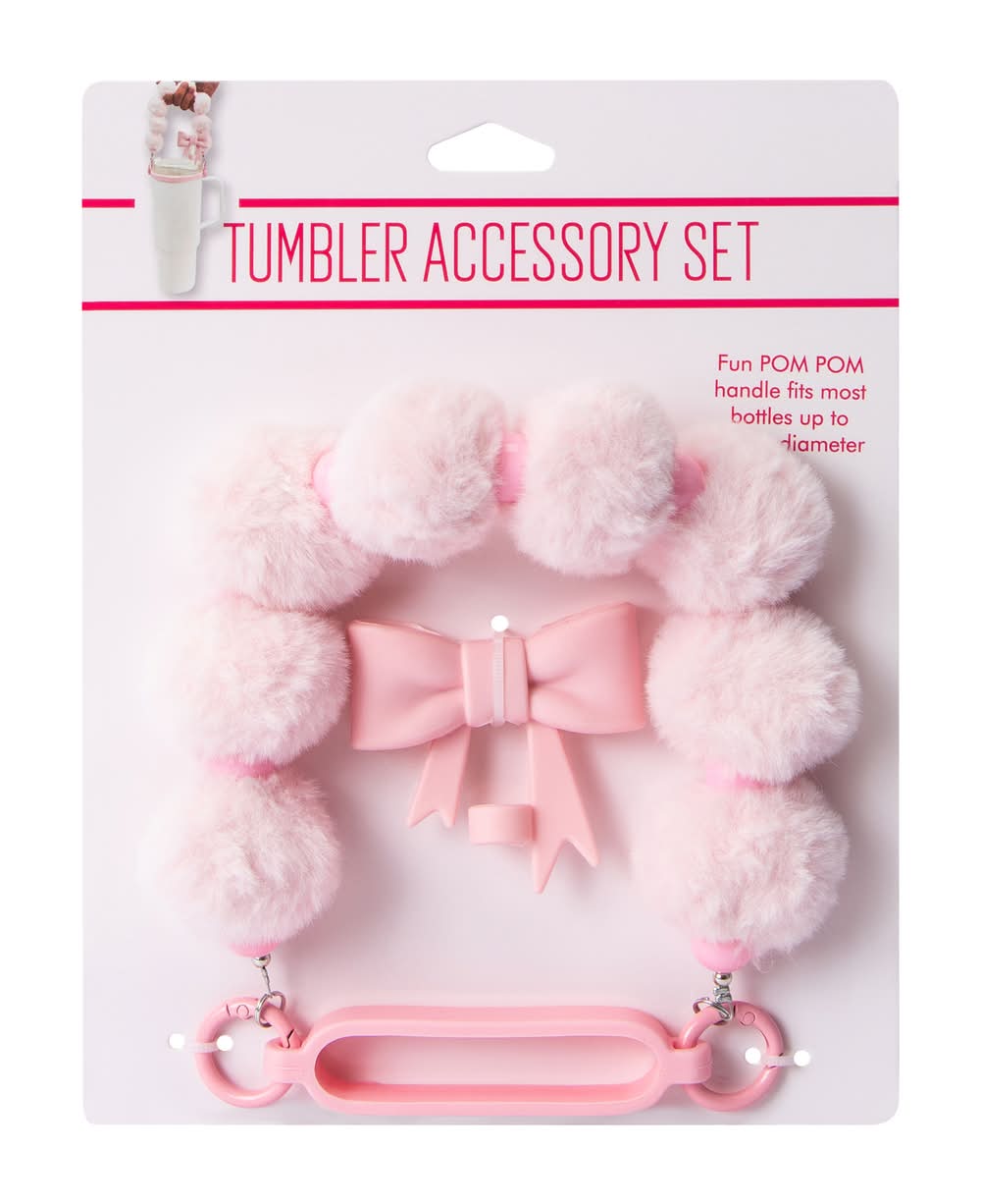 Tumbler Accessory Set Pink