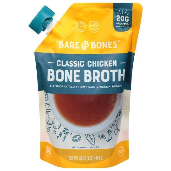 Bare Bones Broth (classic chicken)