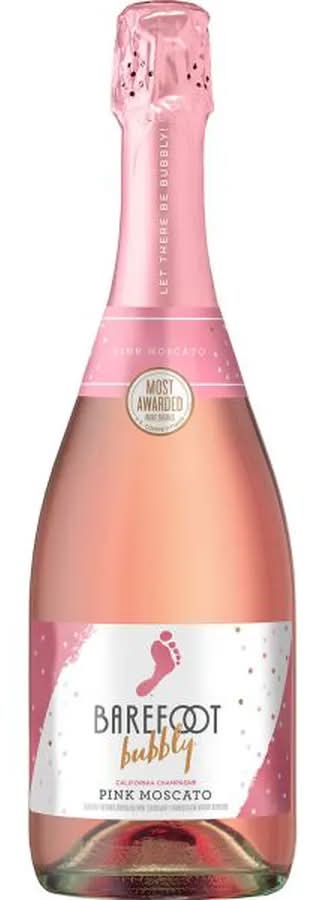 Barefoot Bubbly Pink Moscato Champagne