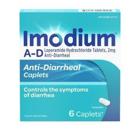 Imodium AD 6ct Caplets