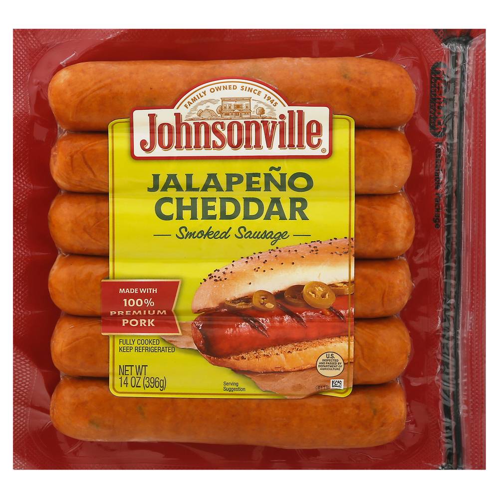 Johnsonville Jalapeno Cheddar Smoked Sausages (14 oz)