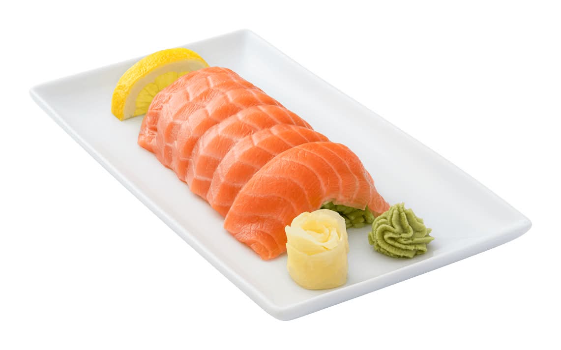 Sashimi Sampler - Salmon with Cucumber