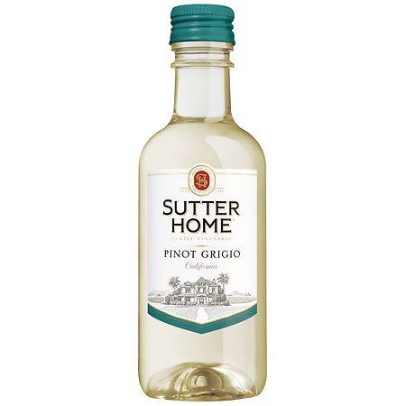 Sutter Home Pinot Grigio Wine (4 ct, 187 ml)