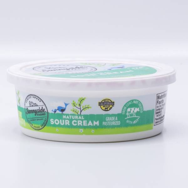 Sunnyside Farms Natural Sour Cream (8 oz)