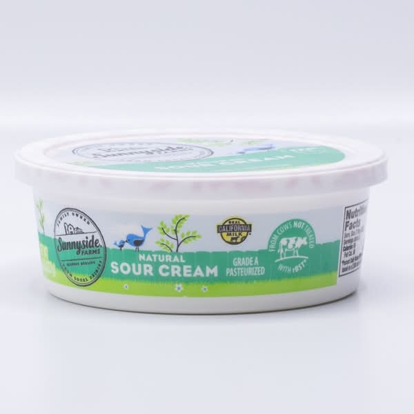 Sunnyside Farms Natural Sour Cream (8 oz)