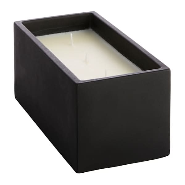 Black Cement Citronella Candle, 36oz