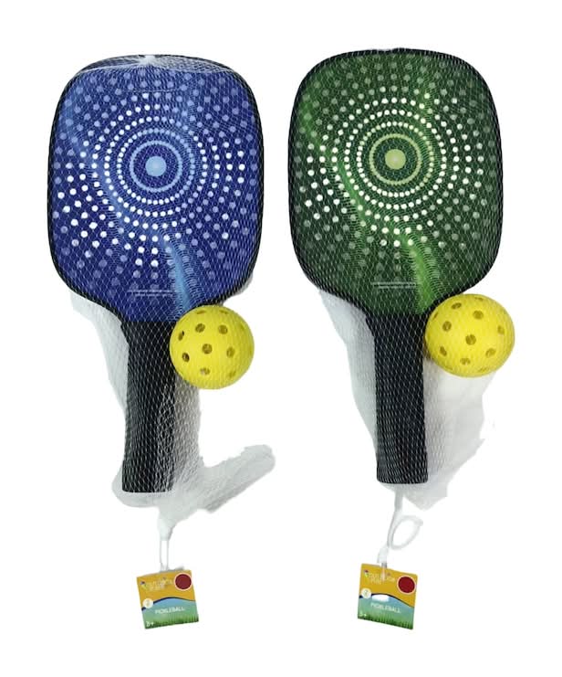 Outdoor Fun Pickleball Paddle Set, Assorted Colors, 2-pc Pack.